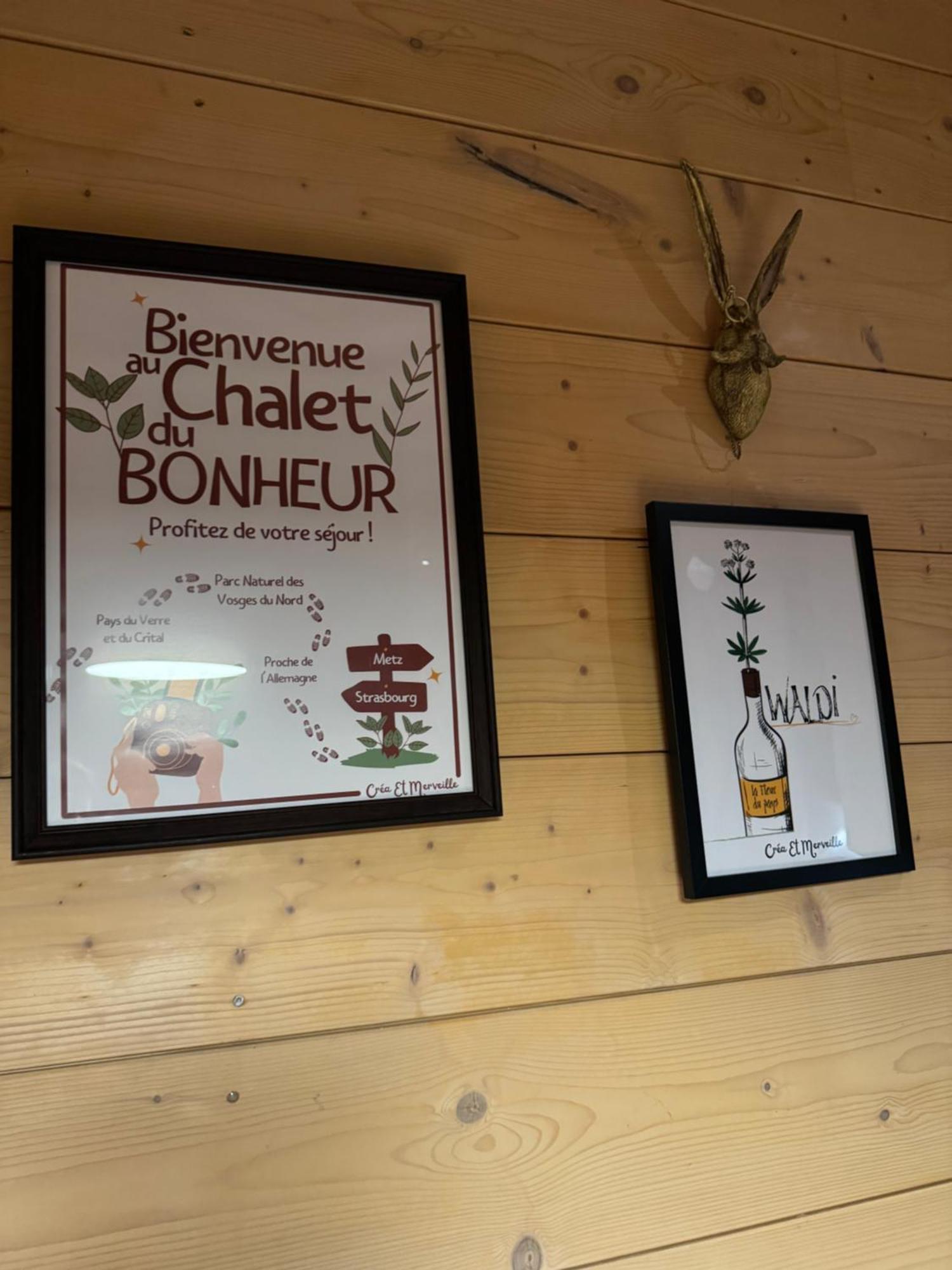 Le Chalet Du Bonheur A Soucht Экстерьер фото